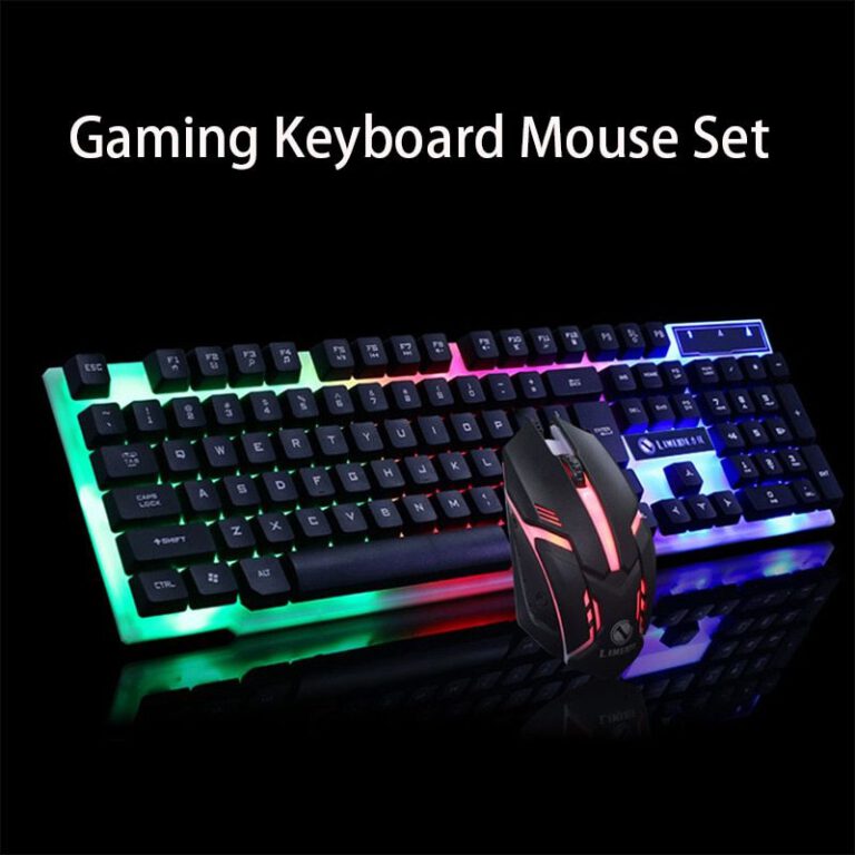 GTX300™ Gaming Keyboard & Mouse Set – LED Glow, Wired & Game-Ready
