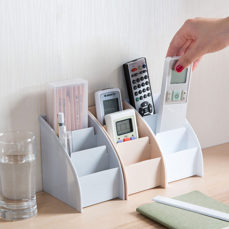 Desktop Storage Box – Compact Organizer for Remotes, Pens & Small Essentials - Image 8