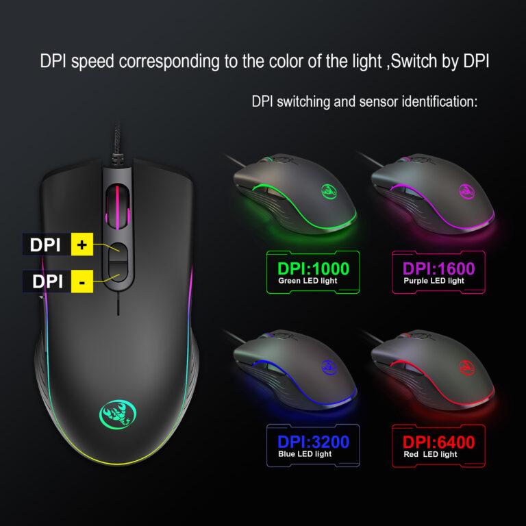GlowTrack™ Wired Gaming Mouse – LED Lights & Precision Control - Image 4