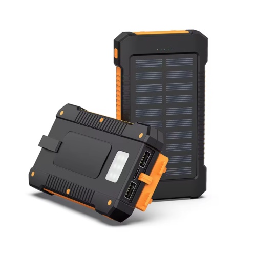 30000mAh Solar Power Bank – 2 USB Ports & Built-In LED Flashlight