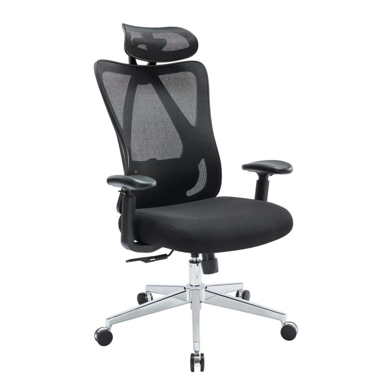 Ergonomic Office Chair – Padded Seat with Back Support for Daily Use