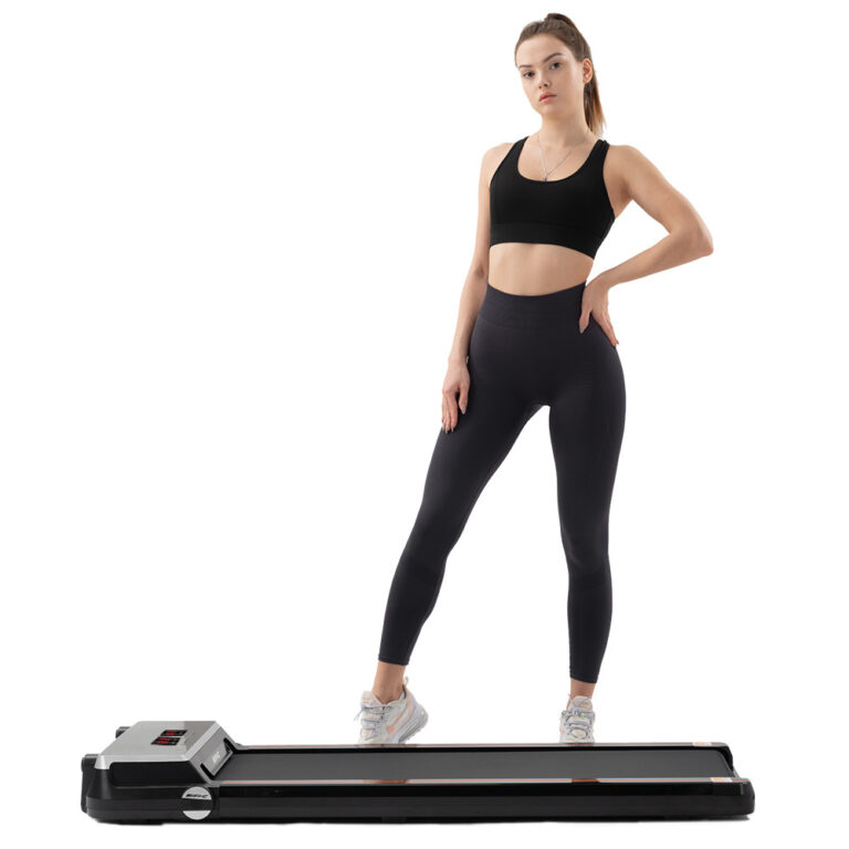 Under Desk Walking Treadmill – 2.5HP Motor, LED Display, App & Remote Control