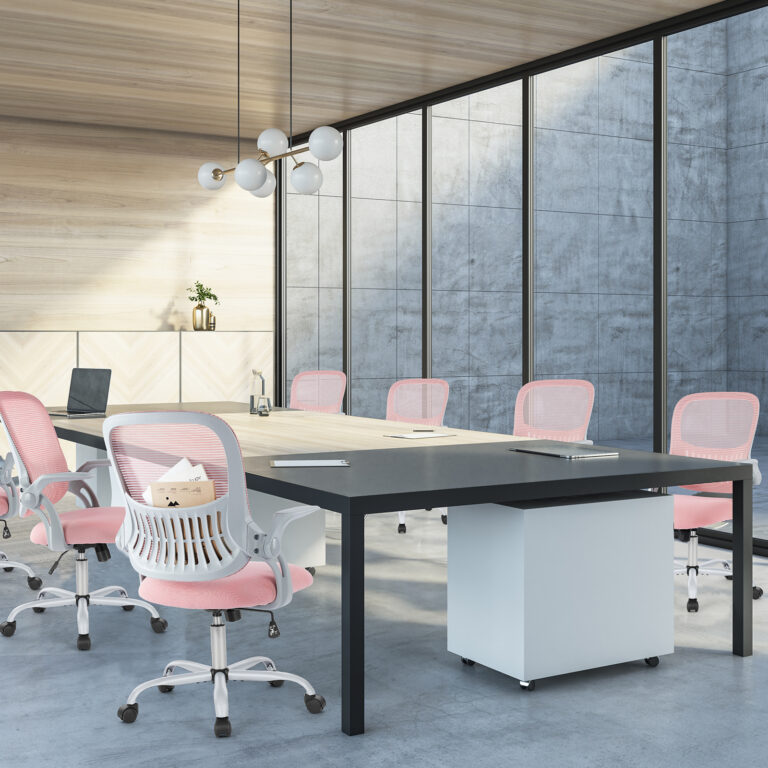 Tall Office Chair with Adjustable Foot Ring – Great for Standing Desks & Counters - Image 7