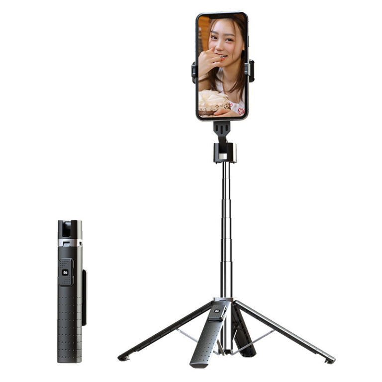 Phone Tripod Stand with Bluetooth Remote – Compact & Easy to Use - Image 8