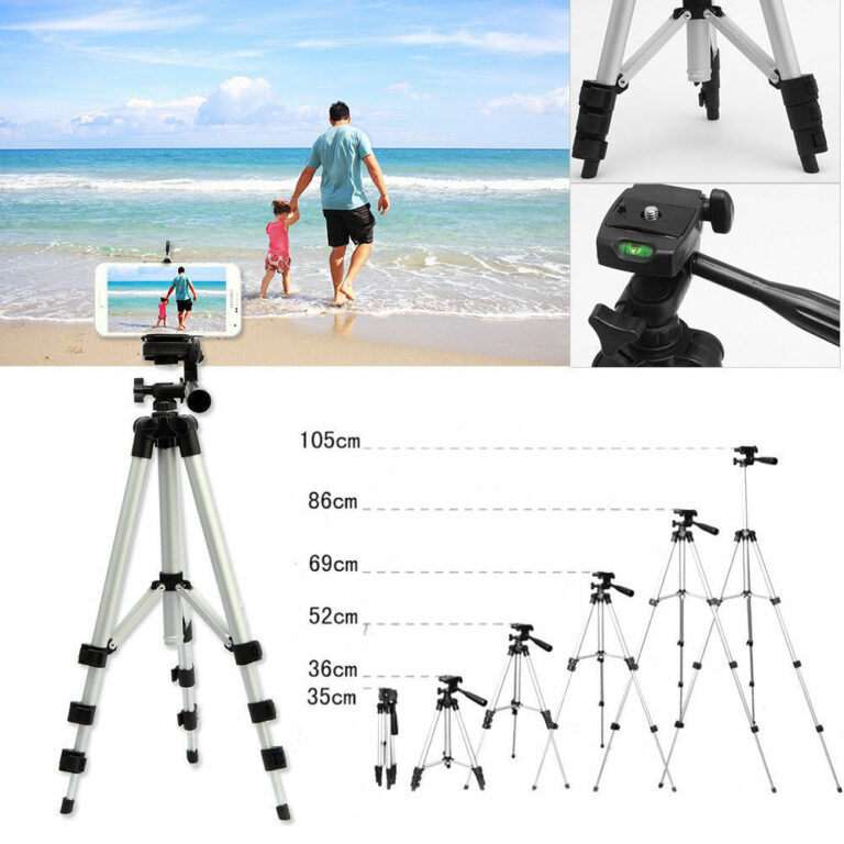 Camera & Phone Tripod Stand – Adjustable, Portable & Live Stream Ready - Image 5