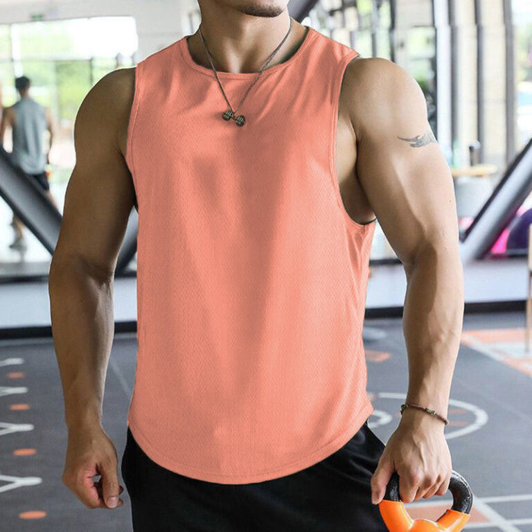 CoreCool™ Mesh Muscle Tank – Quick-Dry, Breathable & Gym-Ready