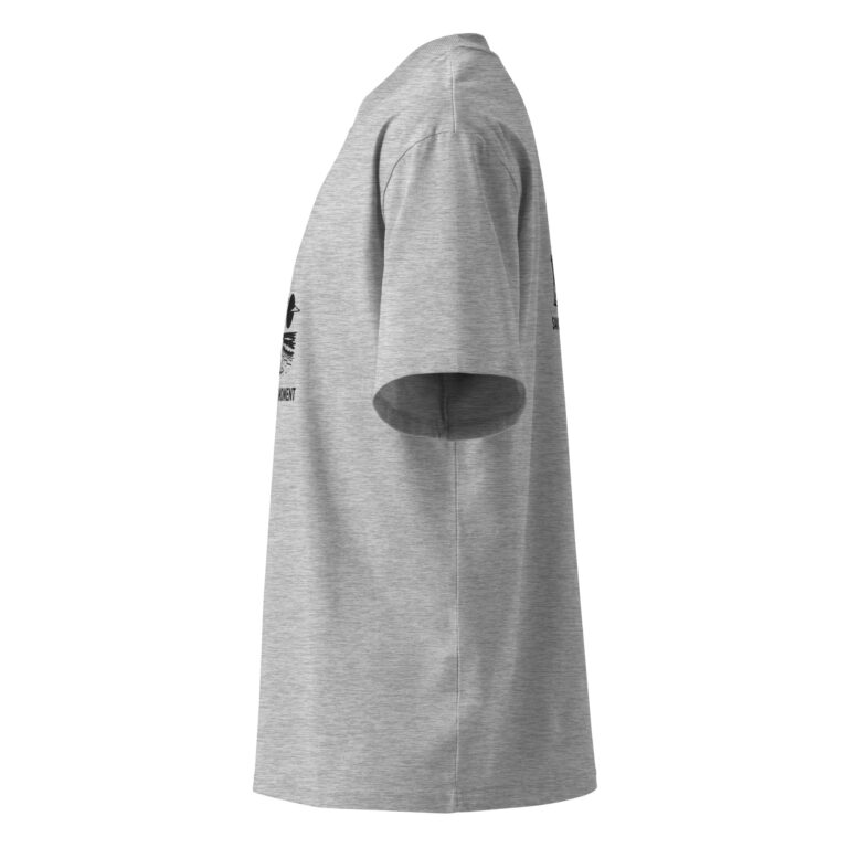 Unisex organic oversized high neck t-shirt - Image 8