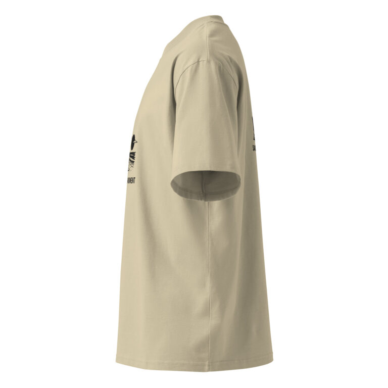 Unisex organic oversized high neck t-shirt - Image 12