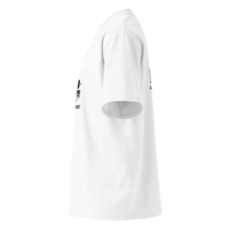 Unisex organic oversized high neck t-shirt - Image 15