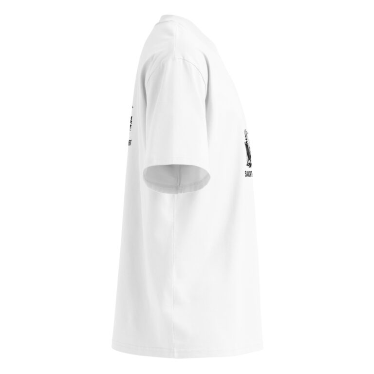 Unisex organic oversized high neck t-shirt - Image 14