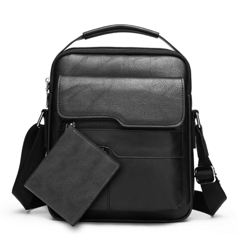 Casual Crossbody Men's Document Small Backpack - Image 10