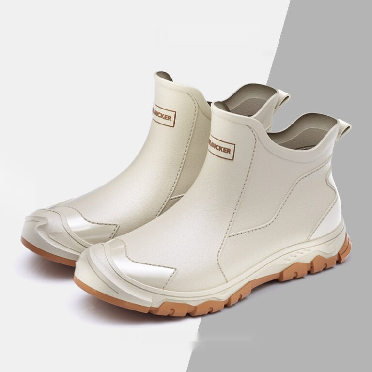 Fashion Non-slip Flat Short Rubber Boots Men - Image 5