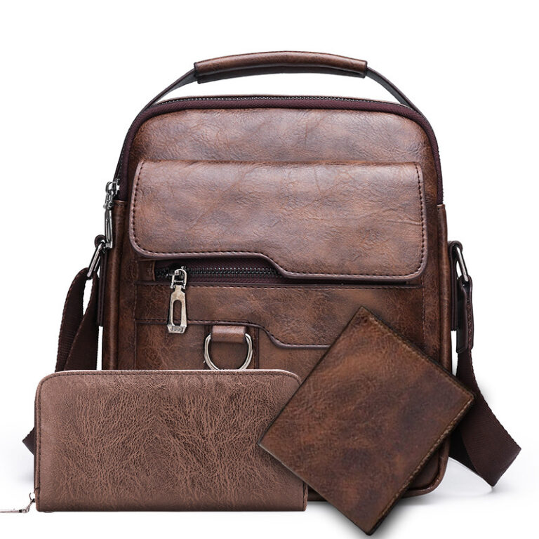 Casual Crossbody Men's Document Small Backpack - Image 8