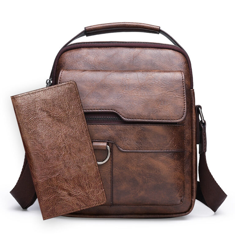 Casual Crossbody Men's Document Small Backpack - Image 5